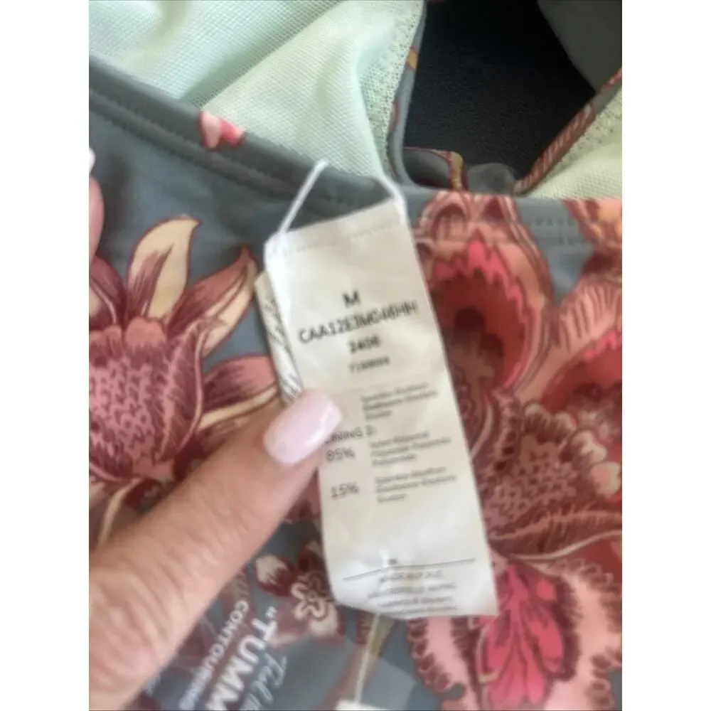 Cupshe Women's One Piece Swimsuit Tummy Control V Neck Bathing Suit Size Medium - Picture 12 of 16